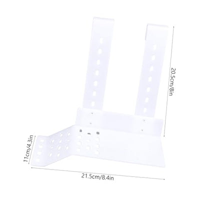 Acrylic Turtle Basking Platform with Climbing Ramp Durable Aquarium Decoration for Freshwater Tanks Hideaway and Resting Spot for Small Reptiles and Frogs