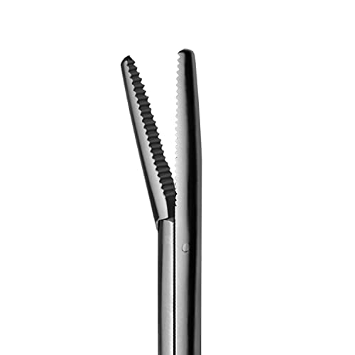 Precise ENT Procedures with Alligator Ear Forceps - Curved Jaw Design, Non-Slip Grip Handle, Fine-Tip, Reusable and Easy to Clean - Micro 3 Inches - size: 3 Inch Micro