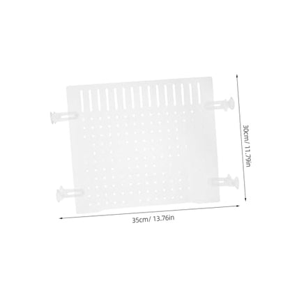 BESTonZON Acrylic Fish Tank Divider Isolation Plate Separator Board for Reptiles