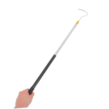 Totority Stainless Steel Snake Catcher Adjustable Hook Professional Snake Trap for Easy Catching Reptile Accessories