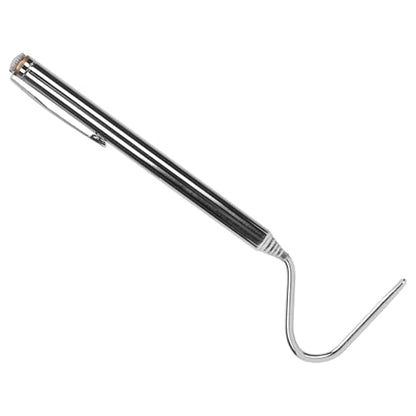 Pssopp Reptile Care & Breeding Supplies Tool Reptile Hook Retractable Stainless Steel Duckbill Head 27in Lightweight Secure Grip for Handling Small Snakes and Reptiles Snake Hook Snake