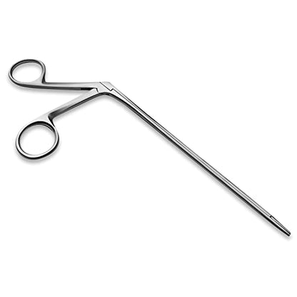 Precise ENT Procedures with Alligator Ear Forceps - Curved Jaw Design, Non-Slip Grip Handle, Fine-Tip, Reusable and Easy to Clean - 8 Inches - size: 8 Inch
