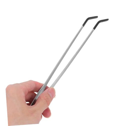 Mikikit 1 Set Ergonomic Reptile Feeding Tweezers Precision Feeding Tool for Geckos Lizards and Aquatic Pets for Terrarium and Aquarium Use