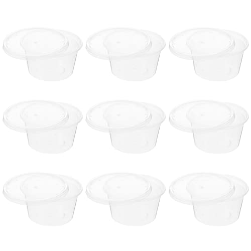 POPETPOP 10pcs Reptile Breeding Box Lightweight and Feeding Container for Snakes Turtles Spiders and Lizards Habitat for Easy Observation and Care
