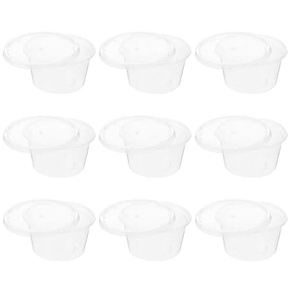 POPETPOP 10pcs Reptile Breeding Box Lightweight and Feeding Container for Snakes Turtles Spiders and Lizards Habitat for Easy Observation and Care