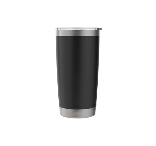 Wicket Keeper Trust Required Cricket Stainless Steel Insulated Tumbler - color: Black