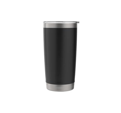 Wicket Keeper Trust Required Cricket Stainless Steel Insulated Tumbler - color: Black