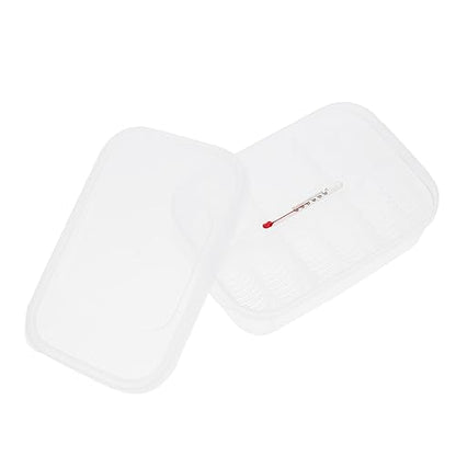 POPETPOP 12 Egg Incubation Tray for Reptiles Container Reptile Safe Easy to Clean Manage