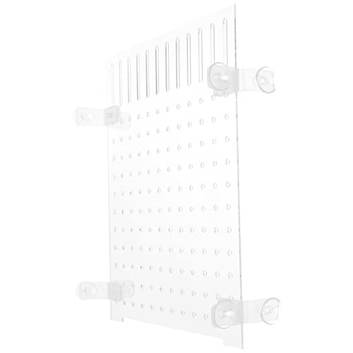 Mipcase Fish Tank Divider Fish Tank Separator with Suction Cup Acrylic Aquarium Divider for Aquarium Tank