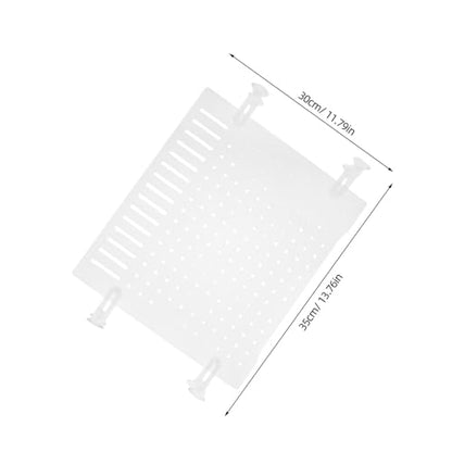 Happyyami Clear Acrylic Fish Tank Divider for Aquarium Isolation Flexible Transparent Separator Plate with Smooth Edges for Fish Shrimp Reptiles Versatile Fit for Various Tank Enhances
