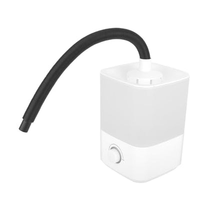 Reptile Humidifier Misting System with Large 4L Top Fill Water Tank Adjustable Fog Volume and Quiet Suitable for Home Amphibian Plants, Knob Type