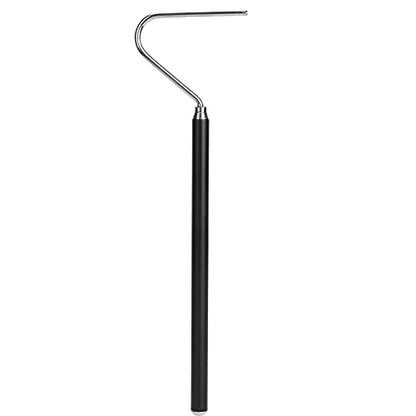 Snake Capture Hook, Stainless Steel Extensible Telescopic Snake Catcher Capture Hook Snake Reptile Catcher(100cm)
