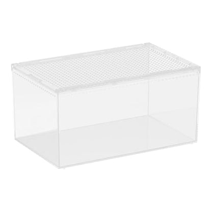 Reptile Breeding Box Terrarium breeding Box Acrylic Construction to Prevent Escapes Removable Basin for Quick Clean-up Suitable for, 40cmx25cmx20cm - size: 40cmx25cmx20cm