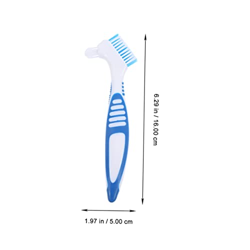 balacoo 2pcs Turtle Shell Cleaning Brush for Aquarium Supplies Tank Cleaner Turtle Accessories - color: Blue