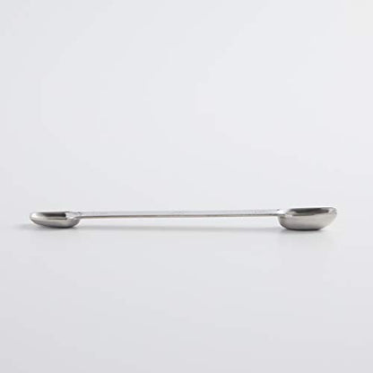 Stainless Steel Double Sided Measuring Spoon- 1/2 Teaspoon and 1/4 Teaspoon - size: Half teaspoon/ Quarter Teaspoon