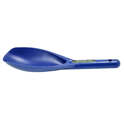 ASR Outdoor 12.5 Inch Prospecting Large Sand Scoop Plastic Trowel for Metal Detector Gold Panning, Blue - color: Blue