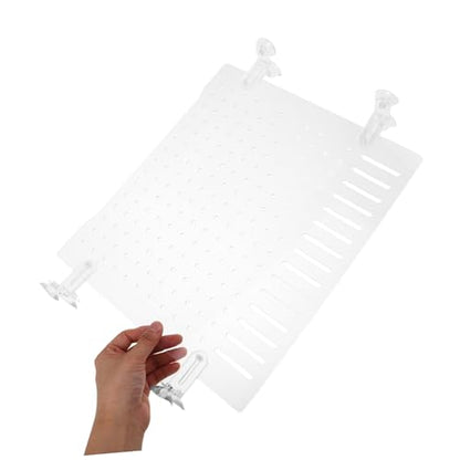 Abaodam Fish Tank Divider Aquarium Partition Net Isolation Plate for Shrimp and Reptiles