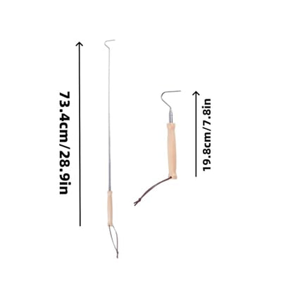 Retractable Hook Professional Telescopic Tool Adjustable Snake Hook | For Herpetologists, For Wildlife Experts