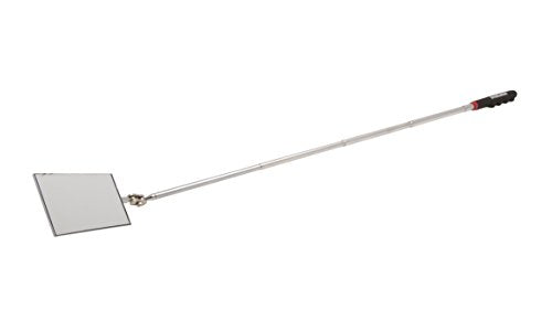 STEELMAN 41817 30-Inch Telescoping 2-Inch x 3.5-Inch Inspection Mirror - size: 2"L x 2"W