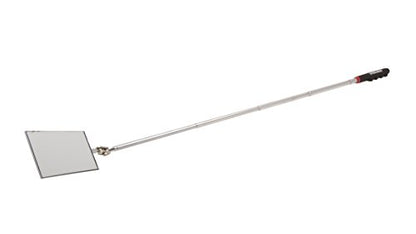 STEELMAN 41817 30-Inch Telescoping 2-Inch x 3.5-Inch Inspection Mirror - size: 2"L x 2"W