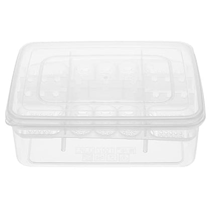 Professional Reptile Egg Incubation Tray 16-Compartment Hatchery Box for Snakes Lizards Turtles - color: without thermometer
