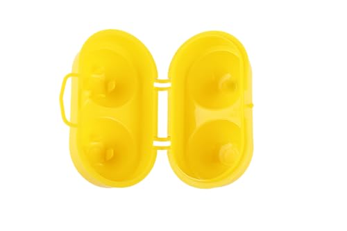 Coghlan's 2-Count Camping Egg Holder – Durable, Compact, Lightweight Storage Container for Outdoor Cooking, Travel, and Camping Adventures - style: 2 Eggs