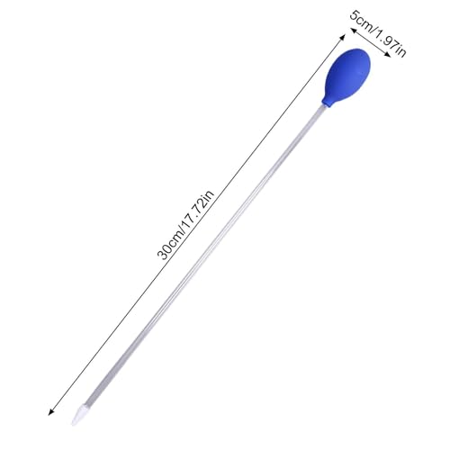Fish Tank Siphon Extra-Long Aquarium Cleaning Tool | Feeder Tube for Fish Tank for Marine Reef Plant Tank Home Hobbyist Professional Public Research - color: small