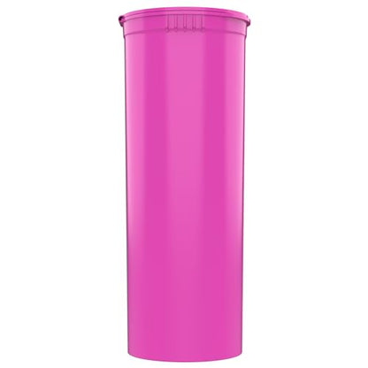 60 Dram CR Plastic Packaging Pop Top Containers - Child Resistant Travel Holder Vial Bottles - 75 qty (Pink) - color: Pink
