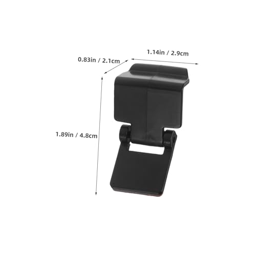 Happyyami 6pcs Reptile Terrarium Covers Screen Clips Turtle Tank Lock Abs Aquarium Lid Buckle Escape Reptile Terrarium Clips