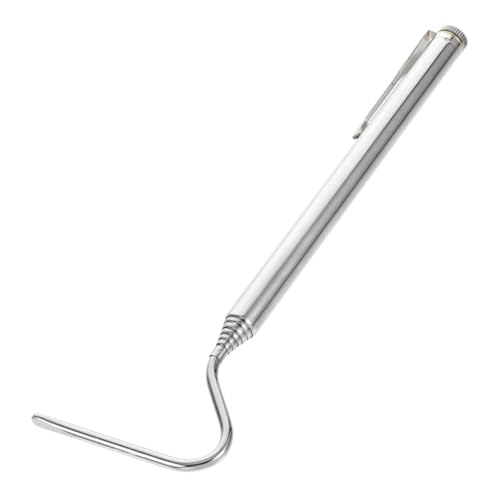 Snake Hook Reptile Catcher Tool Stainless Steel Design for Safe Handling of and Other Wildlife Portable and User-Friendly for Beginners and Experts