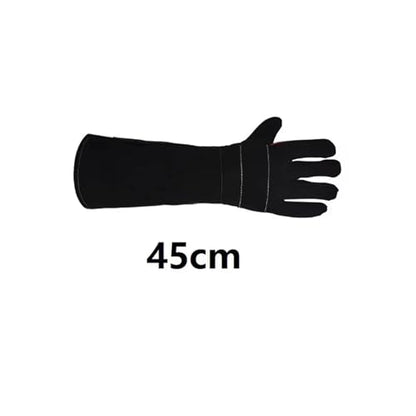 Compatible for Animal Bite Resistant Protective Gloves for Grooming, Bathing, Welding & Reptile Handling - color: Light Green