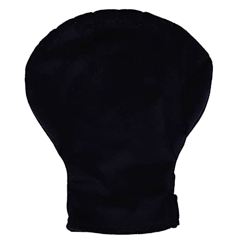 Portable Bird Anti-bite Gloves Small Pet Parrot Chewing Protective Handling Gloves for Training Conures - size: Black