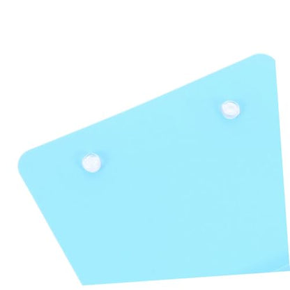 Blue Fish Breeding Plate Suction Cup Aquarium Spawning and Isolation Divider for Fish Tanks Sturdy Reptile Platform for Hatching and Transport