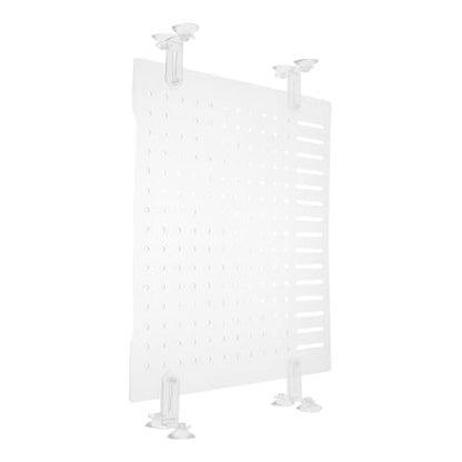 GLEAVI Fish Tank Divider Acrylic Aquarium Separator with Suction Cups 35x30cm Isolation Board for Reptile and Fish Tank Separation