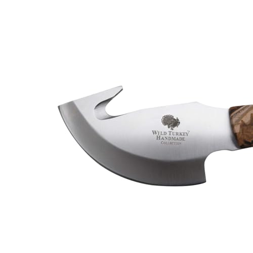 Snake Eye Tactical Fixed Blade Knife, All in One Skinning Knife with Gut-Hook, for Hunters and Outdoors Enthusiasts (Brown) - color: Brown