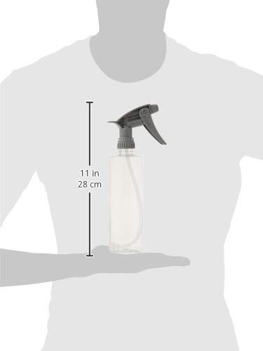 Chemical Guys, Heavy Duty Spray Bottle & Trigger Sprayer, 16 oz, 3 Pack | Chemical-resistant Viton-seal bottles with adjustable mist-to-stream nozzles for cleaners and degreasers, three pack - size: 16ounce(3pack)
