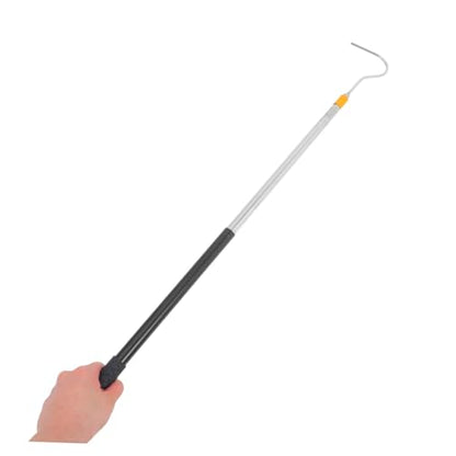 ORFOFE Telescopic Snake Catcher Tool Adjustable Stainless Steel Snake Hook for Safe and Efficient Handling Essential for Snake Catching and Reptile Control