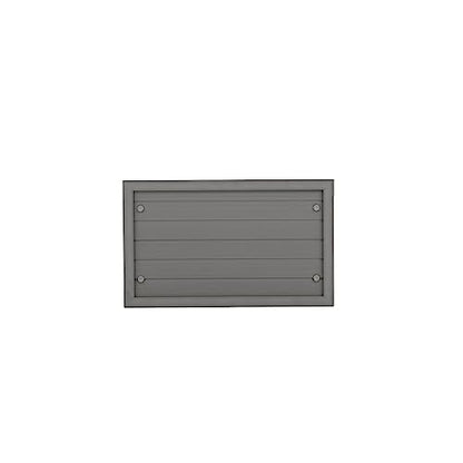 New Age Pet ECOFLEX Large Grey Mojave Stacker for Reptile Habitats | 10 Year Limited Manufacturer's Warranty | Stackable Design, Accommodates Lighting Set-Up - color: Grey, size: Large