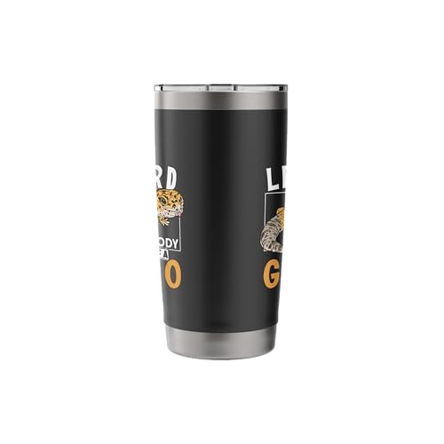 Leopard Gecko Food Starter Kit Habitat Pet Leopard Gecko Stainless Steel Insulated Tumbler