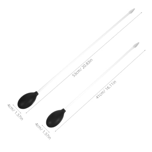 CLISPEED 2pcs Aquarium Fish Tank Cleaning Kit Manual Fish Tank Vacuum Cleaner with Acrylic Water Cleaning Tube and Silicone Dropper for Efficient Aquarium Maintenance and Waste Removal,