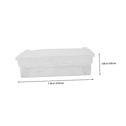 Mikikit Practical Reptile Breeding Box Lightweight Incubator for Snakes Lizards and Crawling Pets Safe Plastic Material for Professional Hatching and Incubation Needs