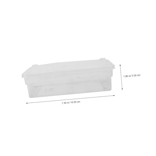 Abaodam Hatching Reptile Breeding Box Incubation Container for Lizards Snakes and Geckos Easy to Clean Design for Repeated Use and Visibility
