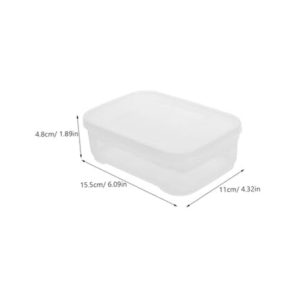 SUPVOX Transparent Plastic Breeding Box for Hatching Snakes Lizards and Turtles Sturdy Easy to Clean Hatching Tray for Reptile Enthusiasts