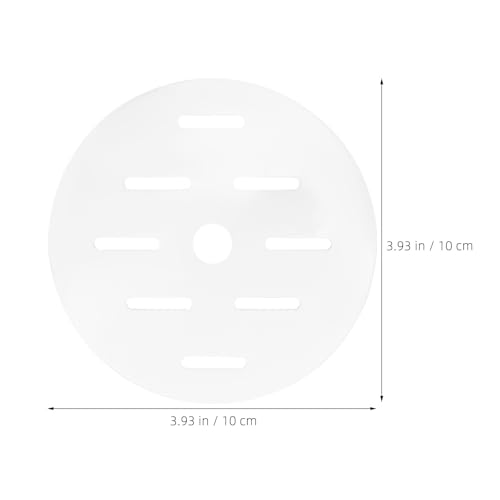 Fish Aquarium Anti-Jumping Cover - Round Mesh Screen Netting for Fish Aquarium Screen Top Cover Prevents Reptiles from Jumping Out 3.94 Inch - size: 10.00X10.00X0.30CM