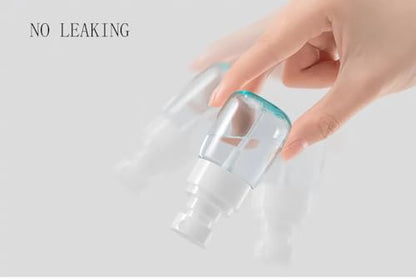 Empty Fine Mist Spray Bottles 2oz Small Travel Perfume Atomizer for Essential oil Perfume Hair Makeup 10 Pack - color: 2oz - Pack 10