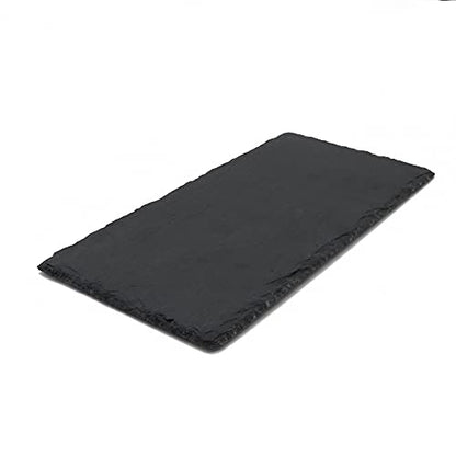 JIH Reptile Basking Platform 11.8x5.9 inch, Natural Rock Reptile Food Bowl | Tortoise Feeding Dish Habitat Decor - size: 30x15cm