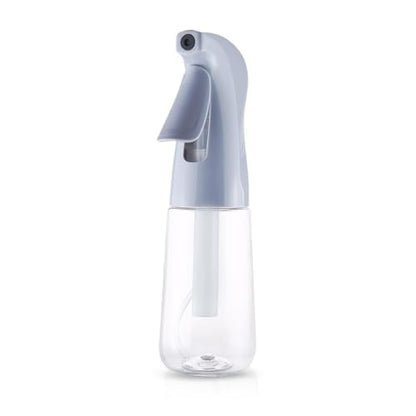 TANSHINE Continuous Spray Bottle for Hair,Ultra Fine Mist Water Hair Spray Bottles,Mister Spray Bottle,Refillable Plastic Sprayer for Hairstyling,Cleaning,Alcohol,Plants,Salons,6.8oz/200ml,Dusty Blue - color: Blue