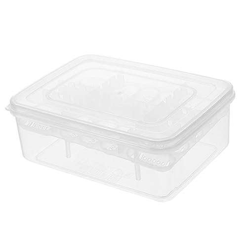 Compartment Reptile Egg Incubator Tray for Tortoise and Lizard Hatching Durable Plastic Breeding Box with Transparent Design for Easy Observation and Reuse
