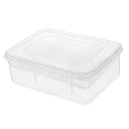 Compartment Reptile Egg Incubator Tray for Tortoise and Lizard Hatching Durable Plastic Breeding Box with Transparent Design for Easy Observation and Reuse