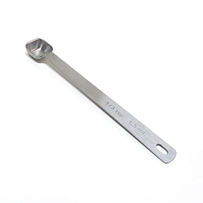 1PCS 1/3tsp(1.5ml) Tiny Measuring Spoon, Small Teaspoon for Tiny Amounts | High Precision, Food-Grade Stainless Steel, ‌Rust-Free, Dishwasher-Safe, Easy-Read Markings, Multi-Purpose, Sturdy & Durable - size: 1/3tsp|1/10tbsp|1.5ml